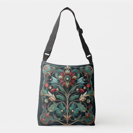 Canvas tas geïnspireerd door William Morris (Voorkant)