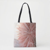 Canvas tas, gemiddelde "roze aanjager" tote bag (Voorkant)