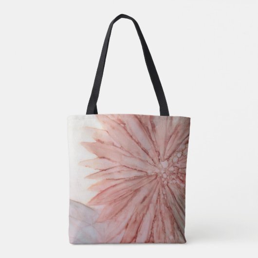 Canvas tas, gemiddelde "roze aanjager" tote bag (Achterkant)