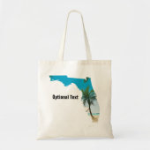 Canvas tas gevuld met de pelmoesspalm van de vloer (Voorkant)