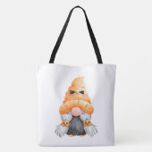 Canvas tas Gnome Trick or treat (Achterkant)