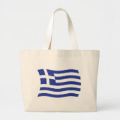Canvas tas Griekse vlag (Voorkant)