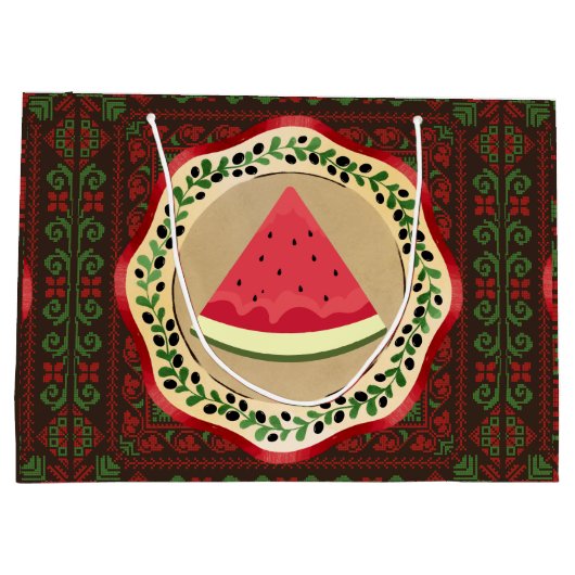 Canvas tas groot cadeauzakje (Achterkant)