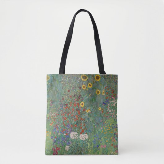 CANVAS TAS : GUSTAV KLIMT :BOERDERIJ GARDEN (Voorkant)