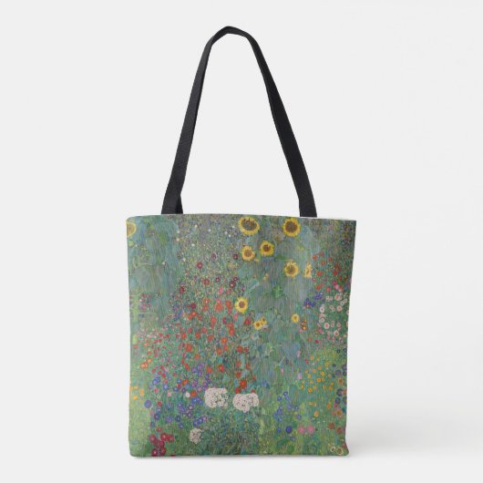 CANVAS TAS : GUSTAV KLIMT :BOERDERIJ GARDEN (Achterkant)