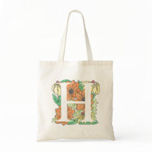 Canvas tas "H"-ontwerp