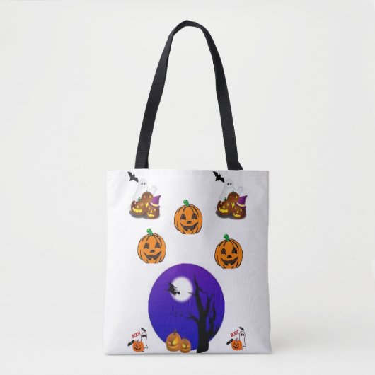 canvas tas halloween (Voorkant)