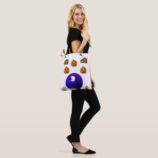 canvas tas halloween (Op model)
