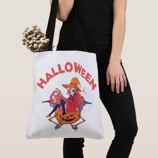 Canvas tas Halloween (Dichtbij)