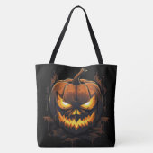 Canvas tas Halloween (Achterkant)