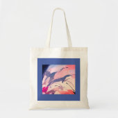 Canvas tas, helder, vrolijk tote bag (Voorkant)