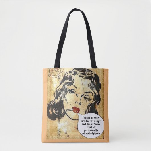 Canvas tas. Het is uitputtend mij te zijn. Tote Bag (Voorkant)