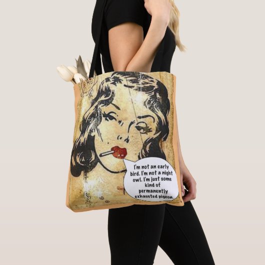 Canvas tas. Het is uitputtend mij te zijn. Tote Bag (Dichtbij)