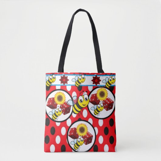 canvas tas hommel (Voorkant)