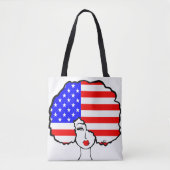 Canvas Tas "I Am America" (Voorkant)