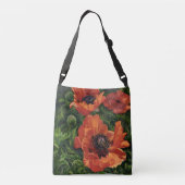 canvas tas "IJslandse papaver" (Achterkant)