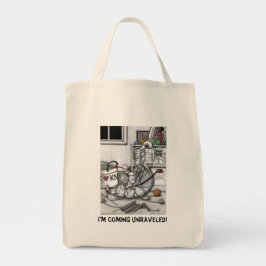 canvas tas: Ik kom ongerept. Tote Bag