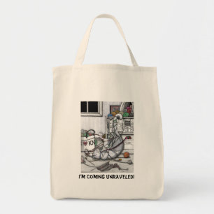 canvas tas: Ik kom ongerept. Tote Bag