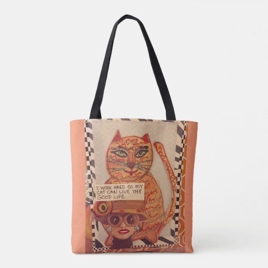 Canvas tas, ik wil alleen wijn drinken. tote bag (Achterkant)
