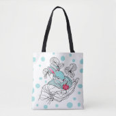 Canvas tas in de hand (Voorkant)