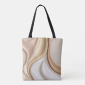 Canvas tas in stijlvolle abstracte graphics (Achterkant)