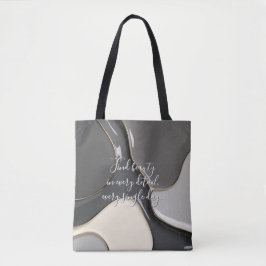 Canvas tas in stijlvolle abstracte graphics