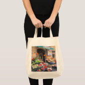 Canvas Tas—Italiaanse markt Tote Bag (Voorkant (product))