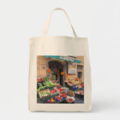 Canvas Tas—Italiaanse markt Tote Bag (Voorkant)