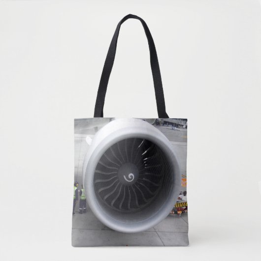 Canvas tas Jet Engine (Voorkant)