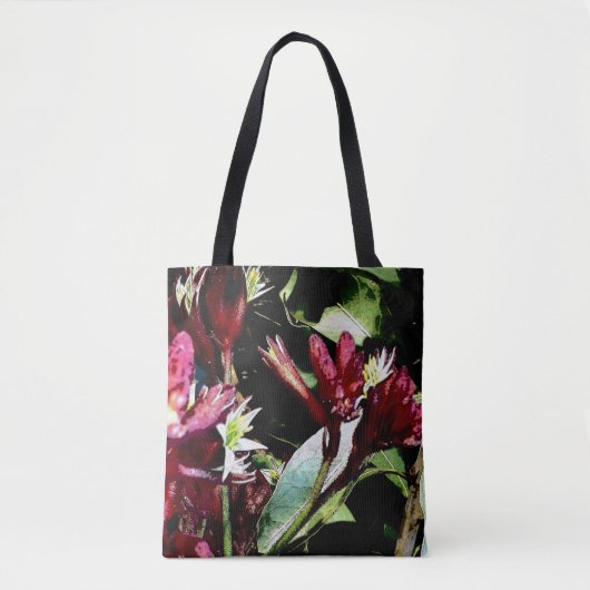 canvas tas "Kangaroo Paw" (Voorkant)