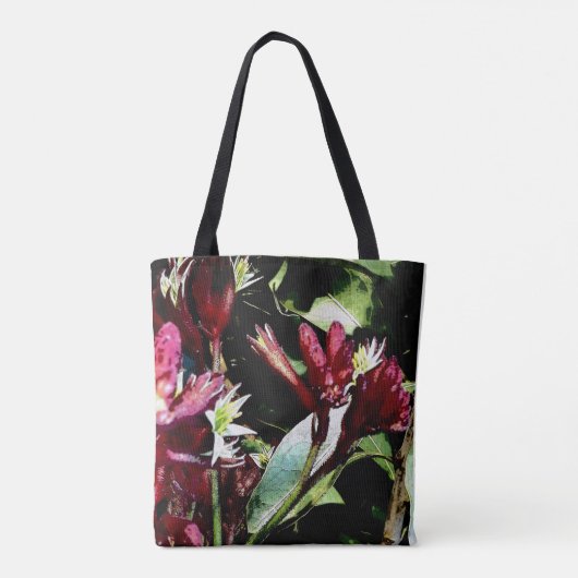 canvas tas "Kangaroo Paw" (Achterkant)