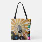 Canvas tas Karaoke Party (Achterkant)