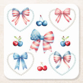 Canvas tas kartonnen onderzetters (Voorkant)