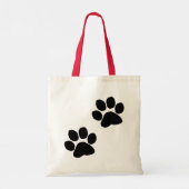 Canvas tas - Kat Letter X met naam (Achterkant)