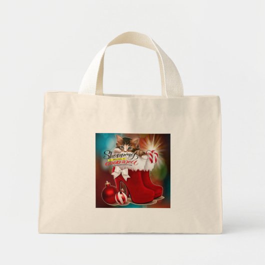 Canvas tas kattepoot (Voorkant)