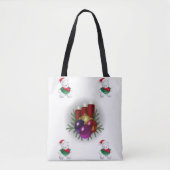 Canvas tas kerst (Voorkant)