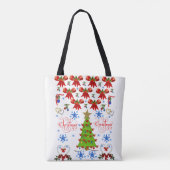canvas tas kerst (Achterkant)