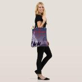 Canvas tas kerst (Op model)