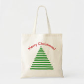 Canvas tas - kerstboom (Voorkant)