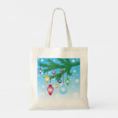 Canvas tas kerstboomversieringen (Achterkant)