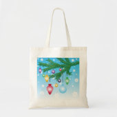 Canvas tas kerstboomversieringen (Voorkant)