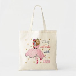 Canvas tas kerstbudgetten Nutkraker Lt Brn Hair