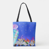 Canvas tas kerstgrint (Achterkant)
