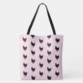 Canvas tas kippen (Achterkant)