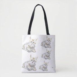 Canvas tas Kittens