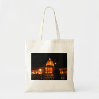 canvas tas - kleur over stadshuis