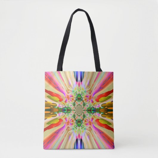 Canvas tas Kleurenvloeren (Voorkant)