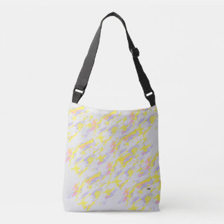 Canvas tas: kleurrijk crossbody tas
