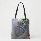 canvas tas - Koala in een gomboom (Voorkant)