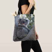 canvas tas - Koala in een gomboom (Dichtbij)